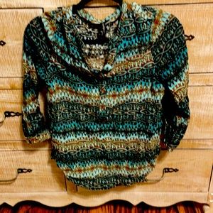 CATHY  PETITES 3/4 sleeve top